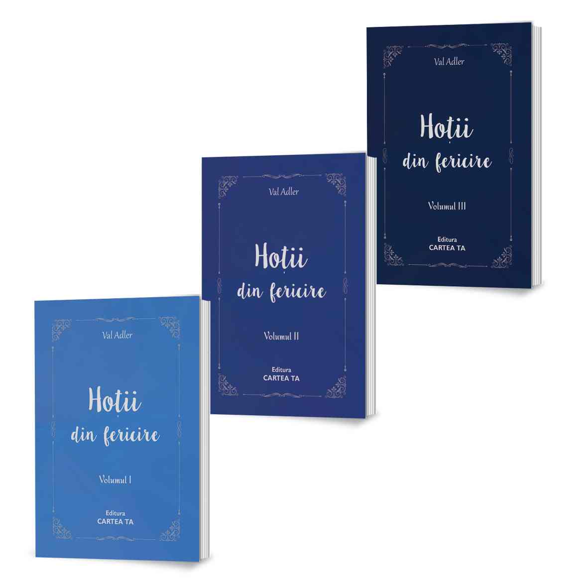 seria Hotii_m Hoții din fericire (3 volume) - Val Adler e-carteata.ro